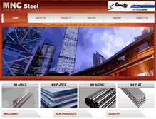 Tablet Screenshot of mncsteels.com